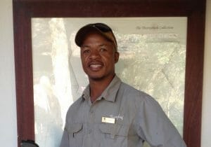 Jeffrey Mabasa at Serondella Lodge